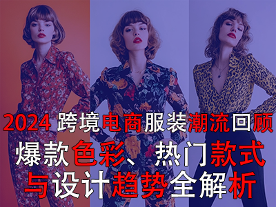 2024跨境電商服裝潮流回顧：爆款色彩、熱門款式與設計趨勢全解析