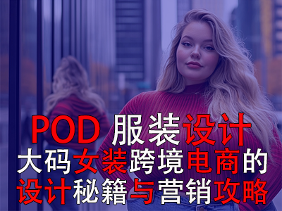 POD服裝設(shè)計(jì)：大碼女裝跨境電商的設(shè)計(jì)秘籍與營(yíng)銷攻略