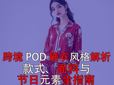 跨境POD睡衣風(fēng)格解析：款式、面料與節(jié)日元素全指南