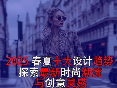 2025春夏十大設(shè)計趨勢  探索最新時尚潮流與創(chuàng)意靈感