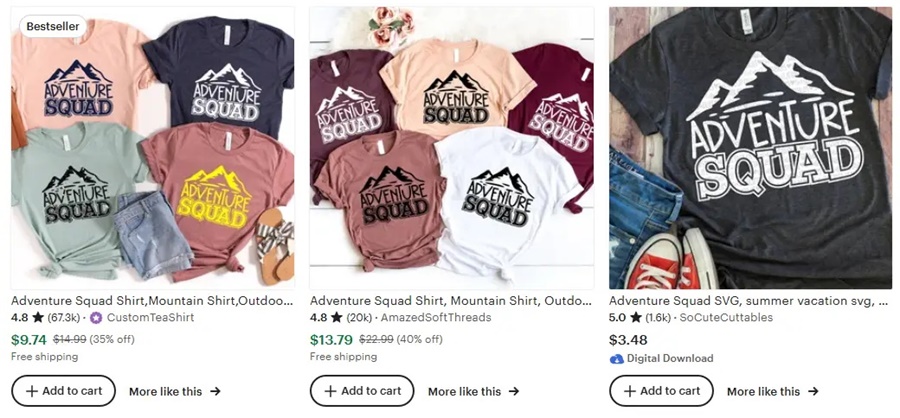 家庭旅行定制T恤創(chuàng)意之探險(xiǎn)小隊(duì)