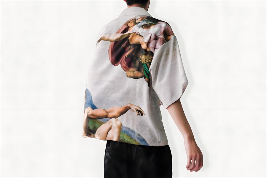 全幅印花視覺更加完整