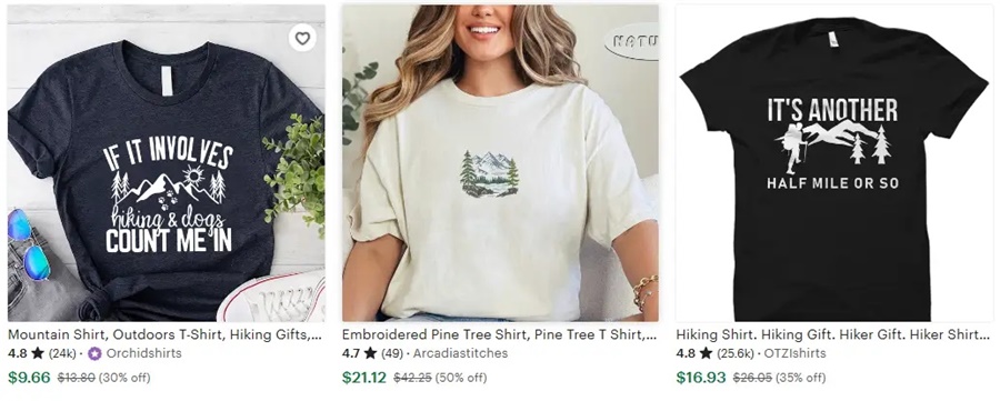 2025定制T恤設(shè)計(jì)方向之戶(hù)外休閑