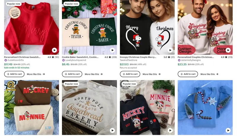 圣誕節(jié)衛(wèi)衣設(shè)計(jì)方向之簡約設(shè)計(jì)