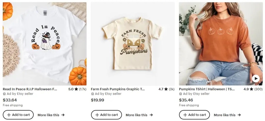 跨境選品思路，秋冬T恤設(shè)計(jì)元素推薦之簡(jiǎn)約文字設(shè)計(jì)