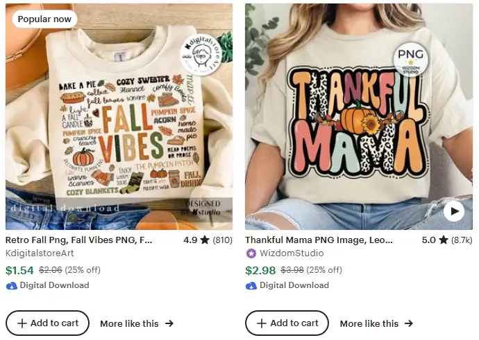 跨境選品思路，秋冬T恤設(shè)計(jì)元素推薦之感恩節(jié)主題