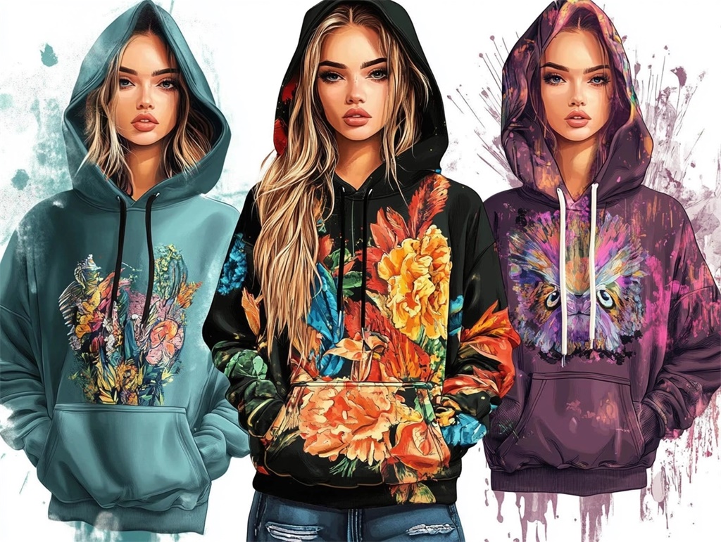 POD印花素材風(fēng)格：歐美風(fēng)朋克、抽象藝術(shù)印花圖案全解析